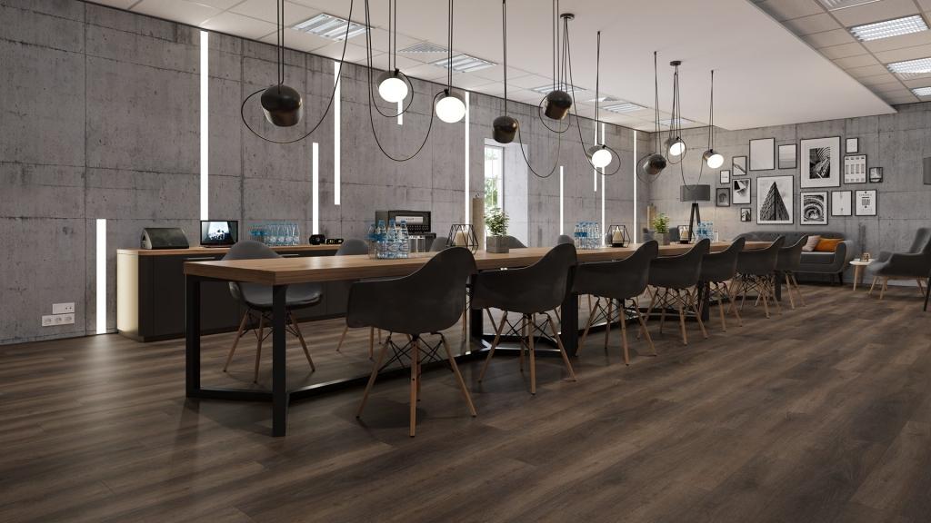 LVT плитка ДУБ ЛЕВИТАН ЕСО 3-43